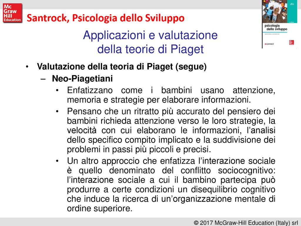 CAPITOLO 5 APPROCCI ALLO SVILUPPO COGNITIVO ppt scaricare